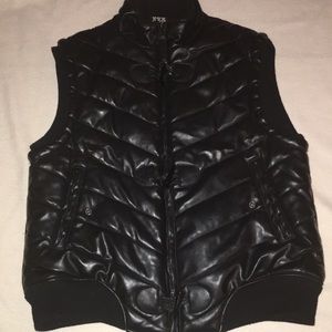 Boys Leather Vest Size 14/16